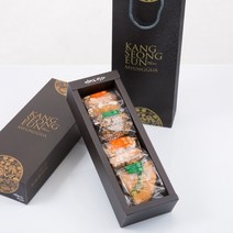 연희동 과자점 강성은명과의 수제 전병 과자 선물세트 (쇼핑백+보자기 동봉), 국화세트 (쇼핑백 동봉)