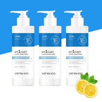 1+1+1베니슈 마이원카트 손소독제500ml 에탄올 알콜향없이 레몬향, 1+1+1