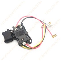 전동공구부품 Orignal 스위치 Makita 638887-6 HP457D DF457DWE DF457D HP347D DF347D HP457 DF347DWE 무선 스크류 드라이버 드, 한개옵션0