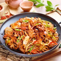[포차전문] 명장 매콤 양념 쭈꾸미 대패삽겸 쭈삼불고기 500g, 명장 양념 매콤 쭈꾸미 500g