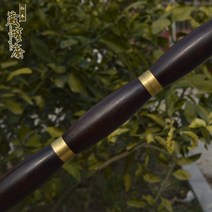 노인복지용구 청려장 지팡이 감태나무 어르신 흑단 검은 나무 조각 로즈 우드 목발 노인 단단한 지팡이 선, 한개옵션0