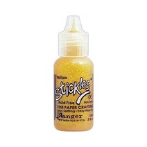 공예몰 Ranger Stickles Glitter Glue 0.5oz 레인저 스티클 글리터 글루 반짝이풀, 7_Yellow