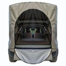 차박 도킹 텐트 대형 SUV 스타렉스 쏘렌토 후방 트렁크 꼬리 캠핑 카크닉 카텐트, 빅 플라워 카모