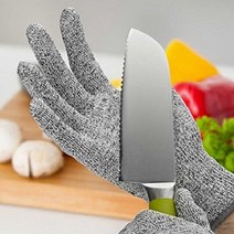 주방 칼질 조리 베임 잘림 방지 논슬립 보호용 장갑 정육슬라이스장갑