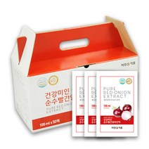 전남무안 건강미인 순수 빨간양파즙 50팩, 빨간양파진액 90팩, 100ml