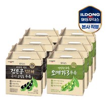 [일동후디스] 두유(오메가3 검은콩)190ml 64팩, 검은콩 검은깨 흑미 고칼슘두유 190ml 64팩