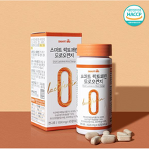 초고함량 장용성 락토페린 다이어트 뱃살 식약처인증 해썹 모로실 모로오렌지정 19종 유산균 추천 프랑스산 60정 (2개월분)