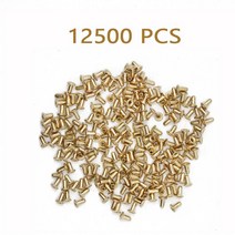 됫박벌통 사각벌통 토종 벌통2200-12500 피스 꿀벌 하이브 구리 눈 둥지 상자 재단 도금 벌집 스레딩 구멍, 12500pcs, 4.6x1.5mm