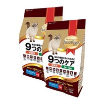 나인케어 고양이사료 핏앤펌 체형 - 2.4kg 건식사료, 1.2kg, 2개
