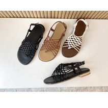 oshu / 여름 스트랩 바다패션 휴가 휴양지 깔끔한 샌들