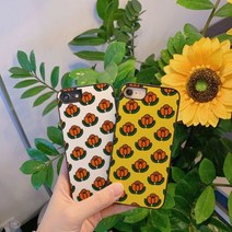 [가방팝] 소피문방구 orange flower 스타일케이스 휴대폰케이스