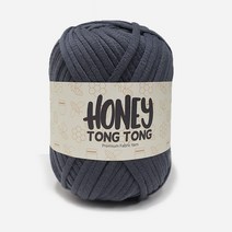 니뜨 허니통통실(100g) /뜨개실무료도안증정 니뜨털실 뜨개질실 손가방소품실 가방뜨기 러그뜨기 젤리얀킹 허니통통, 123_차콜그레이