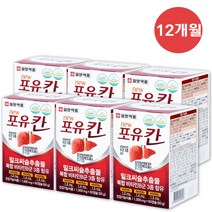 일양약품 간건강기능식품 밀크씨슬 포유칸 180캡슐, 60정, 6개