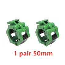 바벨 바 덤벨 버클 무게닫이 리프팅 바 28mm 30mm 50mm 바벨 칼라헬스 용품, 연한 초록색