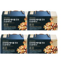 오하루 자연가득 프리미엄 메이플견과 24포, 4박스