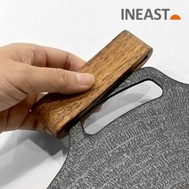 [이니스트] 그리들팬 전용 우드 손잡이2P 사이즈 핸들 커버 캠핑 조리도구