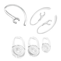 [ 애착 인형 미피 ] Durable Earplugs Silicone Ear Plugs Clear Hooks Comppatible with Marque M1552M165 for S, [2] WHITE