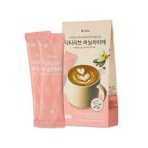 닥터리브 설탕 대신 0kcal 에리스리톨 바닐라 라떼, 2박스(10스틱)