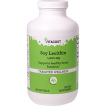 3개X 비타코스트 소이 레시틴 1200mg 300 소프트젤