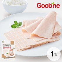 굽네 닭가슴살 슬라이스햄 100g 1팩_IQ55, 1개