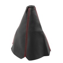 화물차 쏘렌토 가죽 기어 시프트 칼라 커버 자동차 차량 쉐보레 크루즈 아베오 라세티 니바 스파크 올랜도, 02 Red Line