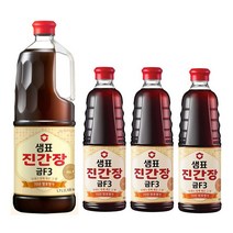 샘표 진간장 금F3 1.7L 1개+ 500ml 3개, 1개