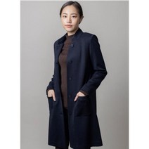 모라도 모라도 스탠드 카라 버튼 코트 [RIW3CT610-E]