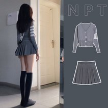 2023 써스데이 아일랜드 하라주쿠 스타일 원피스 봄과 가을 정장 의 긴팔 아우터