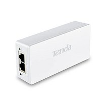 Tenda PoE30G-AT 기가비트 PoE 인젝터 48V-54V/30W PoE+ 인젝터 PoE 인젝터(IEEE 802.3af/at 10/100/1000Mbit/s RJ-45 플러그 앤 플레이와 호환) PoE 어댑터 흰색 -13722, PoE15F