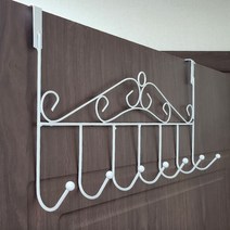 문걸이행거 모자걸이 문에거는옷걸이 도어 훅 행거 방문옷걸이, 블랙, 색상, 1개