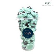 1058베이킹스튜디오 수제 민트초코 머랭쿠키/어린이날/답례품/선물, 민트초코 머랭쿠키, 1개
