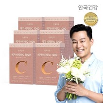 [안국건강] 메가 비타민C 1000 50정 6박스 300일분, 없음