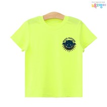 뉴욕꼬맹이 마블 반팔티(네온) P109