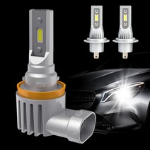 대림 네오포르테 오토바이 V10 LED 전조등 바이크 헤드라이트, H7