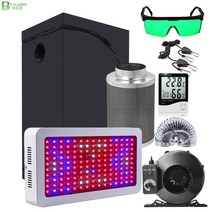 식물재배기 스마트팜 수경재배기 파종트레이 BEYLSION 성장 텐트 완료 키트 상자 Growbox 식물 램프 완전히 실내 Led 팬 및 필터와 어두운 방, [05] 80x45x80CM Set