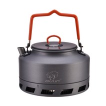 캠핑 Bulin-휴대용 야외 초경량 열 수집 주전자 1.1L 1.6L 알루미늄 합금 뜨거운 커피 주전자 주전자, 02 1.6L