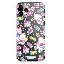 산리오 케이스 포차코 포챠코-귀여운 헬로 키티 휴대폰 호환 아이폰 11 12 13 14 프로 맥스 폼폼 퍼린 Xr xs 쉘 귀여운 커버