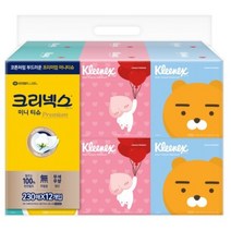 크리넥스 카카오 미니티슈 프리미엄 2겹, 12개입, 1개
