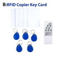 rfid복사기 rfid태그 RFID ID 카드 복사기 125/250/375/500 KHz CR66 스캐너 프로그래머 리더 라이터 빛 표시기 민감한, 02 B, 1개