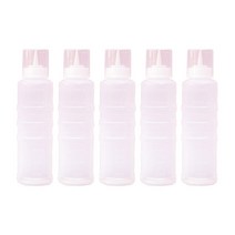 국내생산 업소용 잘라쓰는 소스통 1구 뚜껑 포함, 5개, 600ml