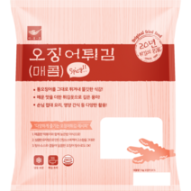 사옹원 매콤오징어튀김 1kg + 1kg (조미간장 서비스)