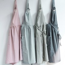 내추럴 무드 앞치마 4color, 올리브그레이