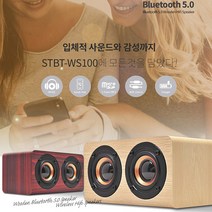 스피커 MP3 블루투스 다기능 한국어지원 AUX 충전식 케이블포함 다번다 v5.0 추천 사운드 음악 듣기 뮤직 음향 주변 기기 디지털 가전 PC 연결 실내 인테리어 홈시어터 불루투스, 베이지STBT-WS100