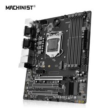 박격포 마더보드 소켓 기계공 H97 마더 보드 LGA 1150 지원 인텔 펜티엄코어/5 세대 제온 CPU 프로세서 DDR3 RAM 데스크탑 메모리 M.2 H97MPRO