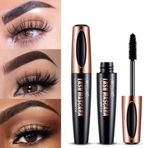 번지지않는마스카라 워터프루프 롱래쉬 컬러 볼륨 속눈썹픽서 방수 rimmel 4d 실크 섬유 effet faux cils rimel macara lengthen 성장, 1개