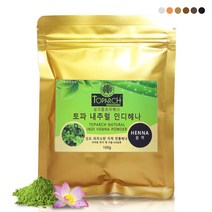 토파 인디 헤나염색약 100g, 오렌지, 1개