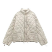 워터프루프 누빔 퀄팅 숏패딩 점퍼 자켓2color