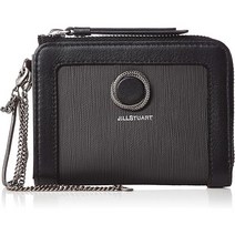 동전 지갑 질스튜어트 키케이스 노스탤지어 소가죽 W시보 모양 누름 엔틱풍 브로치 장식 멀티기능 체인 액세서리 포함 JSLW0FK1 전용 BOX포함