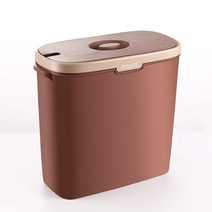남은 물 버리는 통 거름망 정수기 폐수 차 티 에어컨, 사각 티슬래그통 카키【L】