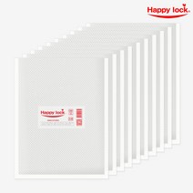 해피락 위생적인 음식 보관 가정 업소용 밀키트 수비드가능 진공포장기 진공포장지 음식보관용, 낱장타입 진공포장지 중형백 200장 20X28cm